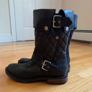 Ugg Conor Quilted Boots- Mid Calf